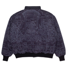 Load image into Gallery viewer, FA Reflective Reversible Varsity Puffer Jacket