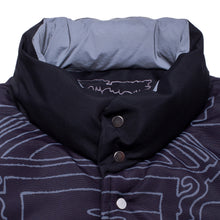 Load image into Gallery viewer, FA Reflective Reversible Varsity Puffer Jacket