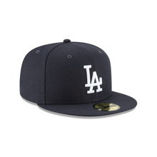 Load image into Gallery viewer, New Era 59Fifty Fitted LA Dodgers Basic Navy
