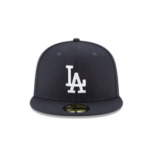 Load image into Gallery viewer, New Era 59Fifty Fitted LA Dodgers Basic Navy
