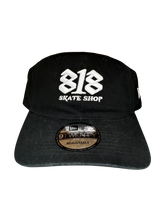 Load image into Gallery viewer, New Era 9Twenty 818 Skate Shop Logo Hat in Black
