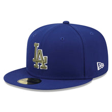 Load image into Gallery viewer, New Era 5950 LA Dodgers Botanical 60 Year Anniversary Patch