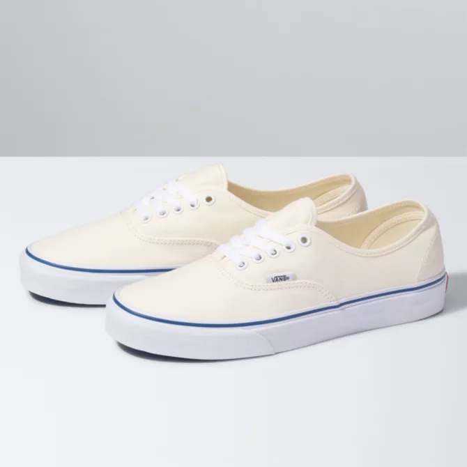 Off white color vans best sale