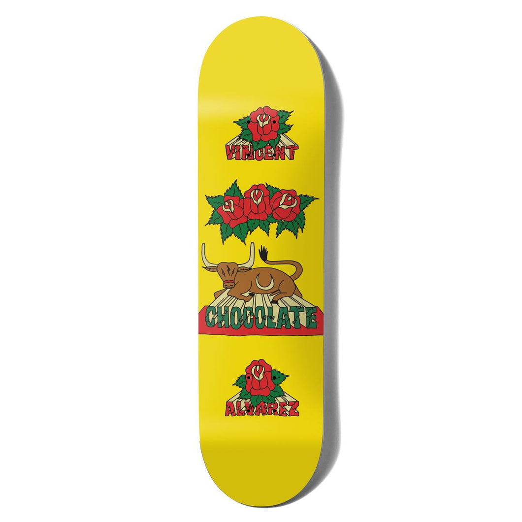 Chocolate Alvarez Toro Deck 8.0