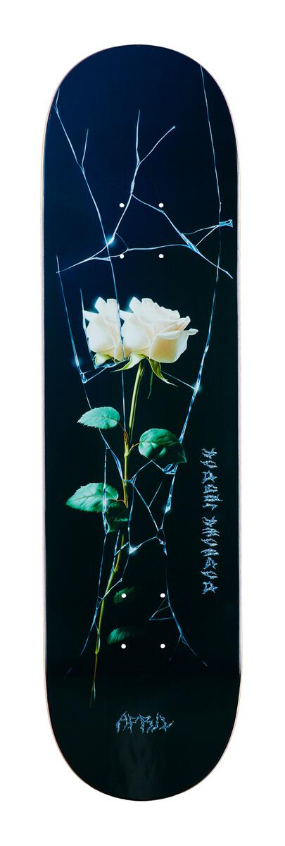 April Dashawn Jordan Cracked Rose Deck 8.25
