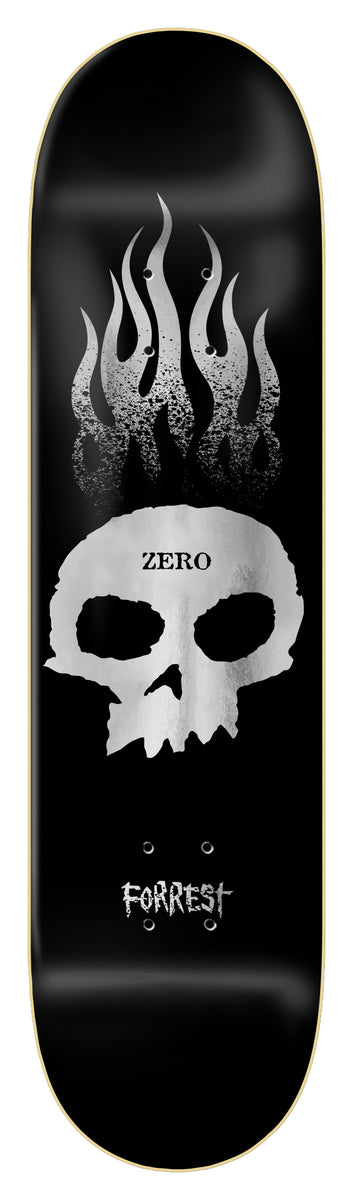 Zero Skateboards Edwards Flaming Skull Deck 8.375