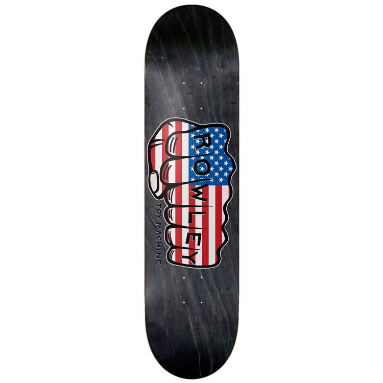 Toy Machine Rowley Old Glory Fist Deck 8.5