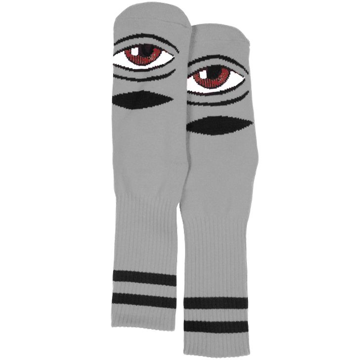 Toy Machine Sect Eye Socks in Grey