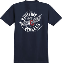 Load image into Gallery viewer, Spitfire Flying Classic Tee in Navy
