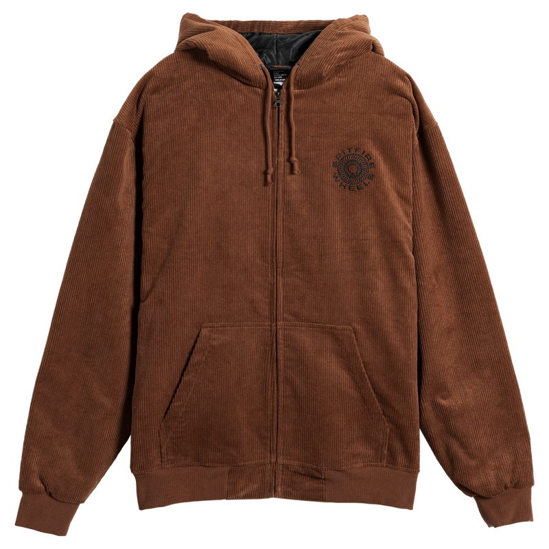 Spitfire Classic '87 Swirl Corduroy Jacket in Brown/Black