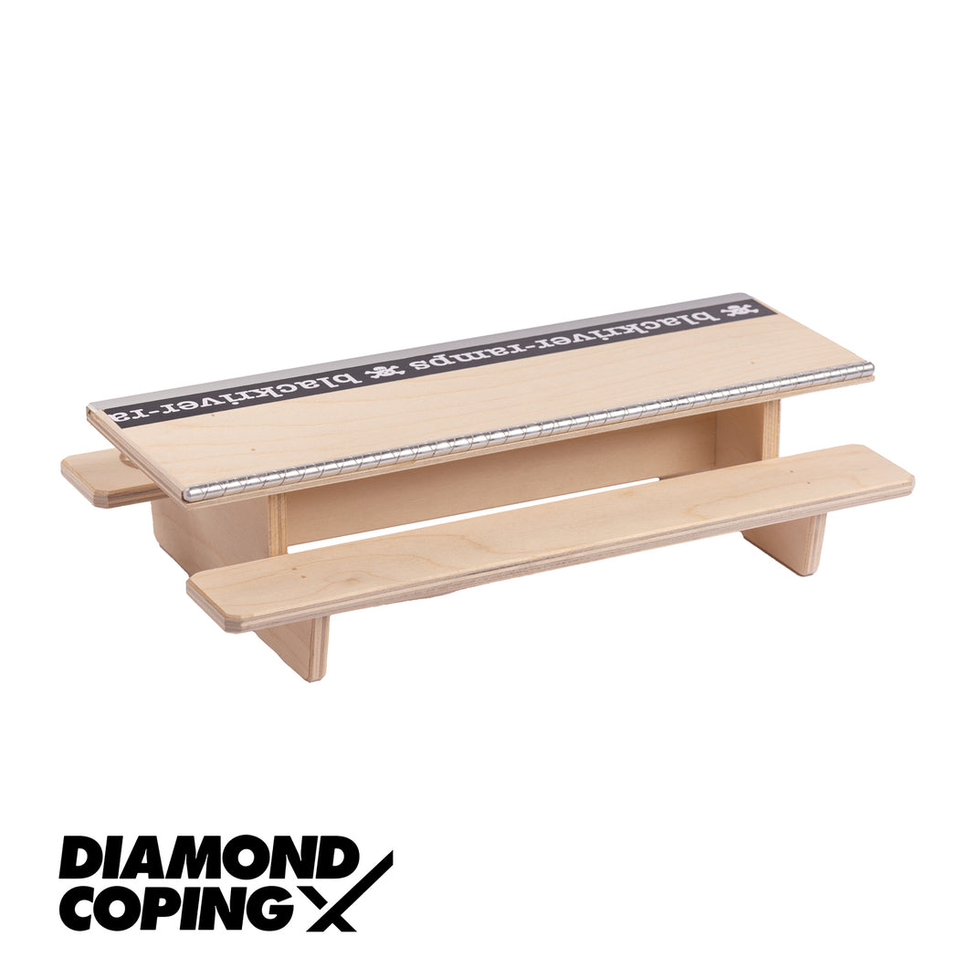 Diamond Coping Table - Blackriver Fingerboard Ramps