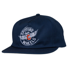 Load image into Gallery viewer, Spitfire Flying Classic Snapback in Navy
