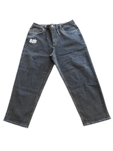 Load image into Gallery viewer, 818 Skate Denim Drawstring Pants in Washed Black
