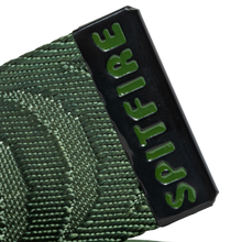 Load image into Gallery viewer, Spitfire Bighead Jacquard Belt in Olive/Black
