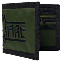 Load image into Gallery viewer, Spitfire Wallet Live To Burn Bifold in Olive
