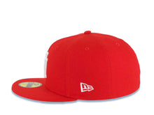 Load image into Gallery viewer, New Era 5950 Upsidedown LA Dodgers 40 Year Anniversary Patch in Scarlet

