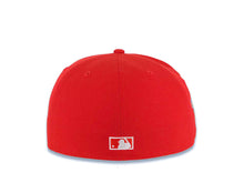Load image into Gallery viewer, New Era 5950 Upsidedown LA Dodgers 40 Year Anniversary Patch in Scarlet
