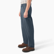 Load image into Gallery viewer, Dickies Relaxed Fit Heavyweight Duck Carpenter Pants in Airforce Blue
