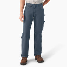 Load image into Gallery viewer, Dickies Relaxed Fit Heavyweight Duck Carpenter Pants in Airforce Blue
