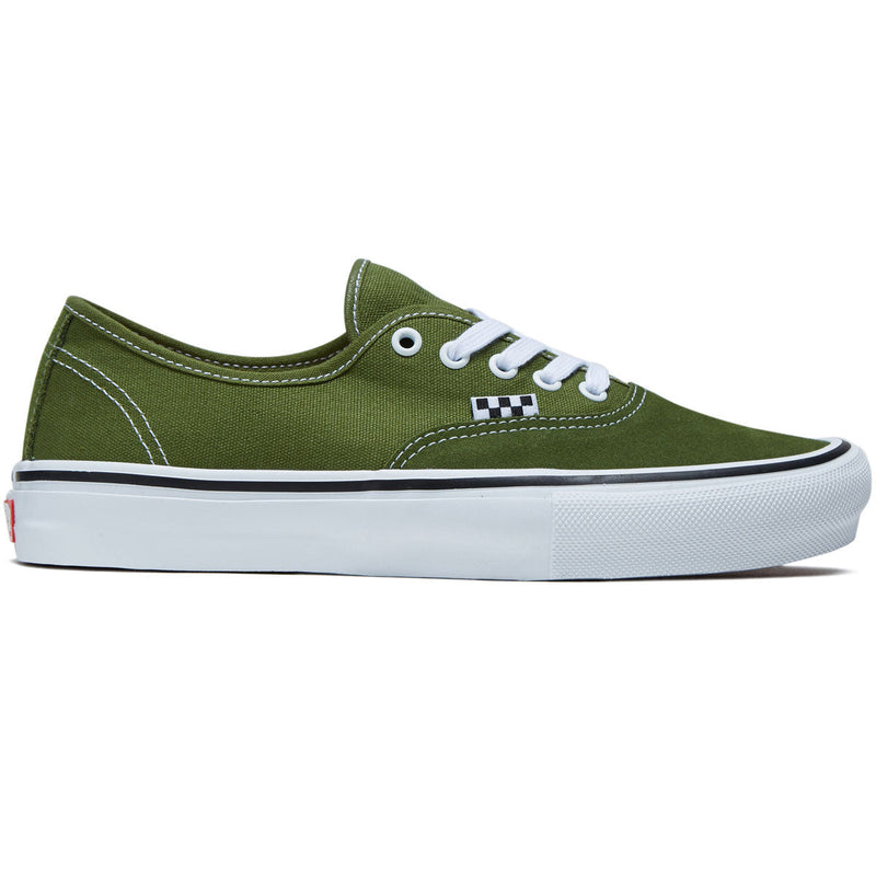 Vans Skate Authentic in Green/White