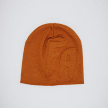 Load image into Gallery viewer, FA Lesser God Skull Beanie in Brown
