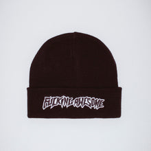Load image into Gallery viewer, FA Stamp Beanie in Black
