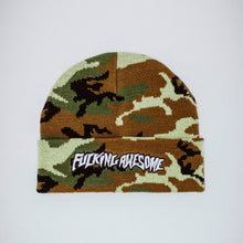 Load image into Gallery viewer, FA Stamp Beanie in Camo
