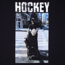 Load image into Gallery viewer, Hockey Crosswalk Tee in Black
