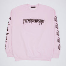Load image into Gallery viewer, FA Logo Test Print Crewneck in Pink
