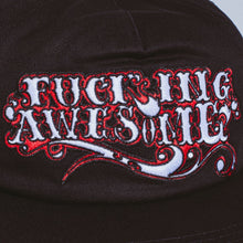 Load image into Gallery viewer, FA Steakhouse Logo Snapback Hat in Black

