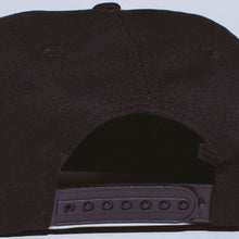 Load image into Gallery viewer, FA Steakhouse Logo Snapback Hat in Black
