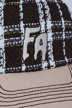 Load image into Gallery viewer, FA Seduction Plaid Hat in Black/White
