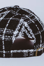 Load image into Gallery viewer, FA Seduction Plaid Hat in Black/White
