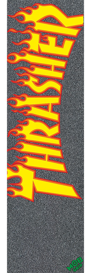 Mob Thrasher Yellow & Orange Flame Grip