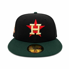 Load image into Gallery viewer, New Era 5950 Houston Astros “La Bandera” in Black/Green/Red - 818 Exclusive

