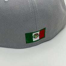 Load image into Gallery viewer, New Era 5950 Upsidedown LA Dodgers Bicentennial Patch in Granite/Royal Blue
