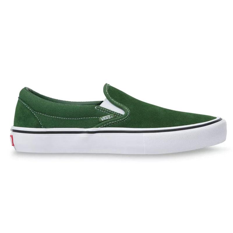 Vans Slip On Pro in Forest Green