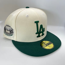 Load image into Gallery viewer, New Era 5950 LA Dodgers 1963 World Series Patch in Chrome/Green
