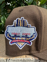 Load image into Gallery viewer, New Era 950 Upsidedown LA Dodgers 40th Anniversary Stadium Patch in Brown
