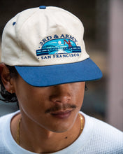 Load image into Gallery viewer, Real Skateboards 3rd &amp; Army Hat in Natural/Navy
