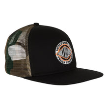 Load image into Gallery viewer, Independent BTG Summit Mesh Trucker Hat in Black/Camo
