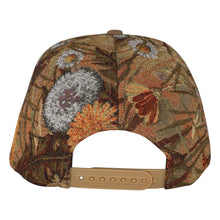 Load image into Gallery viewer, Santa Cruz MFG Tapestry Snapback Structured Hat in Floral/Khaki
