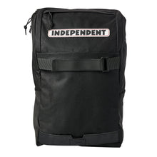 Load image into Gallery viewer, Independent Bar Logo Backpack in Black
