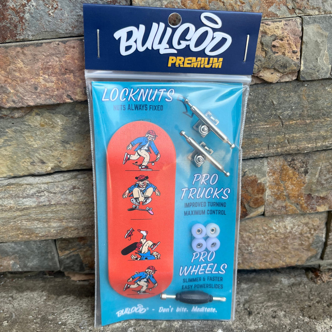BullGod FB Face Plant Premium Complete Fingerboard 34mm