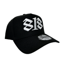 Load image into Gallery viewer, New Era 940 A-Frame 818 Snapback in Black
