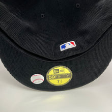 Load image into Gallery viewer, New Era 59Fifty Upsidedown LA Dodgers in Black Corduroy
