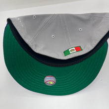 Load image into Gallery viewer, New Era 5950 Upsidedown LA Dodgers Bicentennial Patch in Granite/Royal Blue
