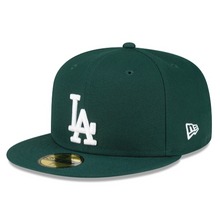 Load image into Gallery viewer, PREBOOK New Era 5950 LA Dodgers 2024 World Series Champions Patch in Dark Green
