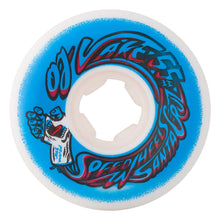 Load image into Gallery viewer, OJ Wheels Elite Wooten Screaming Hand White/Blue Wheels 101a 55mm
