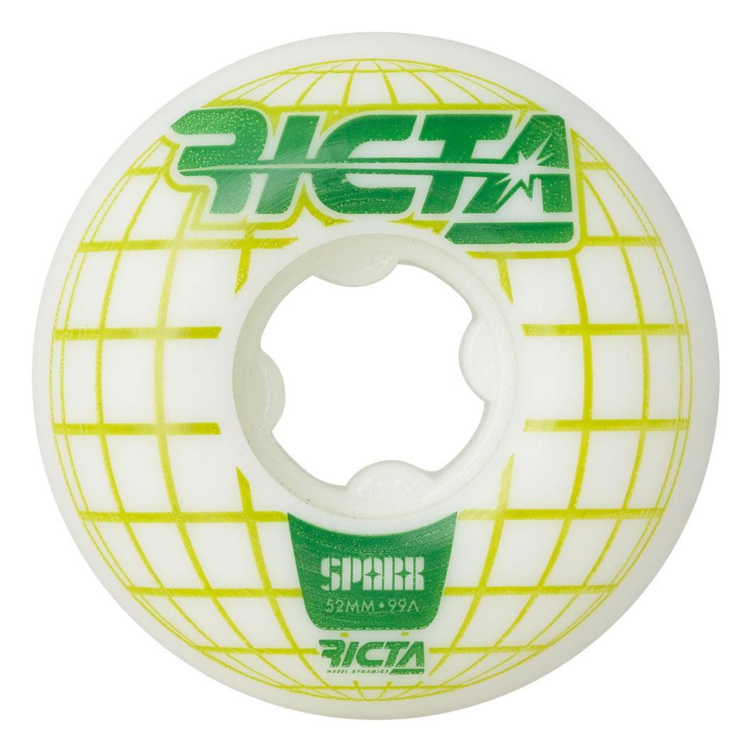 Ricta Sparx Mainframe White 99a 51mm